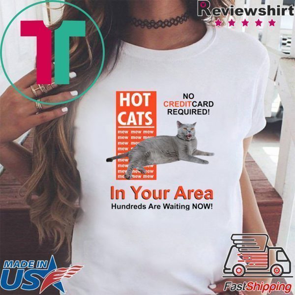 Hot Cats In Your Area Tee Shirt