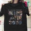 In loving memory we love you 3000 Marvel Avengers signature 2020 T-Shirt