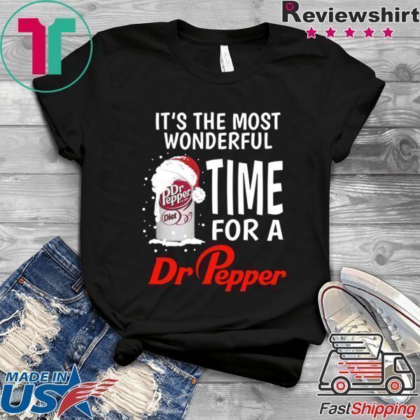 It’s the most wonderful time of a Dr Pepper Tee Shirt