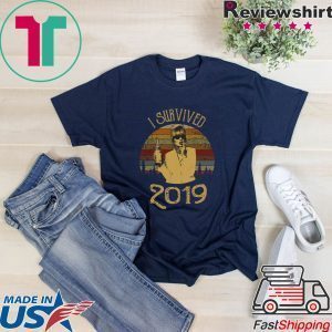 Jennifer Saunders I Survived 2019 Vintage Tee Shirt
