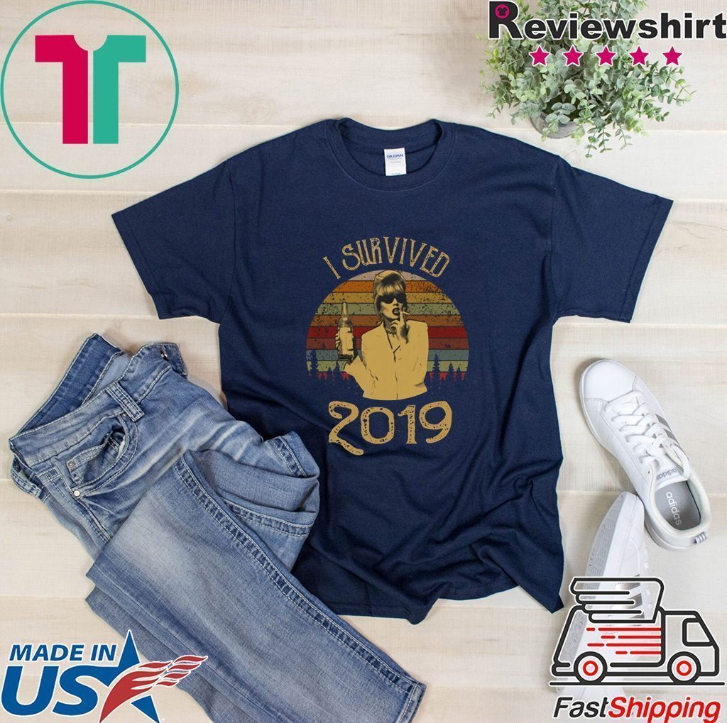 Jennifer Saunders I Survived 2019 Vintage Tee Shirt