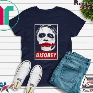 Joaquin Phoenix Joker Disobey Tee Shirt