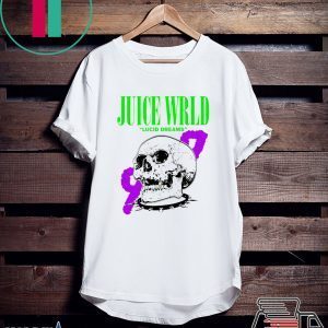 Juice Wrld Lucid Dreams 999 Skull Tee Shirts
