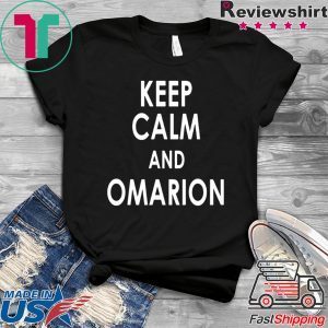 Keep Calm And Omarion Tee Shirt