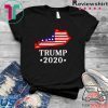 Kentucky For Trump 2020 GOP KY State Map Tee Shirts