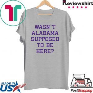 LSU Fan Alabama Peach Bowl Tee Shirt