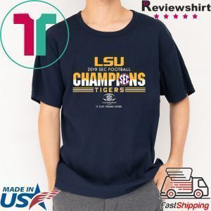 LSU SEC Championship 2019 Tee Shirts