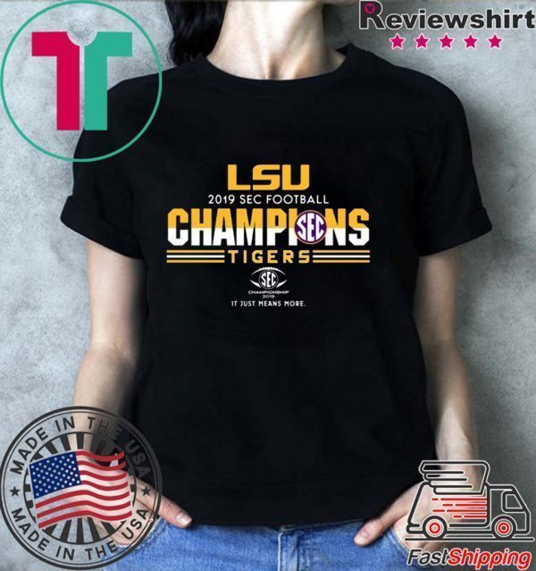 LSU SEC Championship 2019 Tee Shirts
