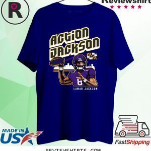 Lamar Jackson's 'Action Jackson' Shirt