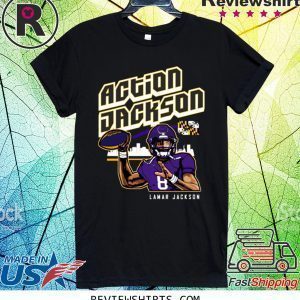 Lamar Jackson's 'Action Jackson' Shirt