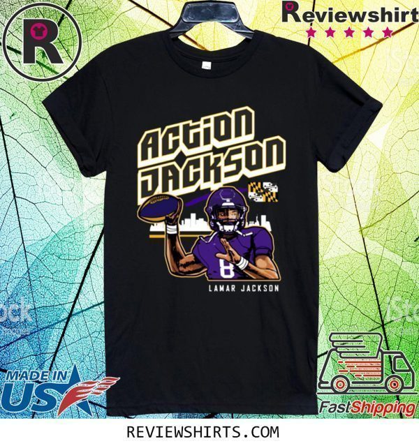 Lamar Jackson's 'Action Jackson' Shirt