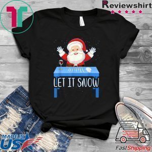 Let It Snow Santa Coke Tee Shirts