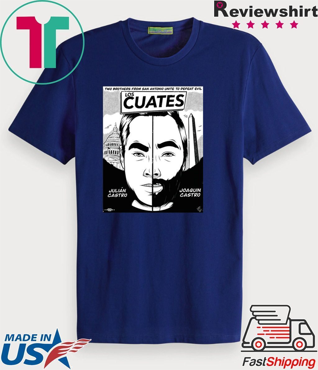 Los Cuates Comic Tee Shirt