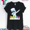 Marshmallow Dancing DJ City Tee Shirt