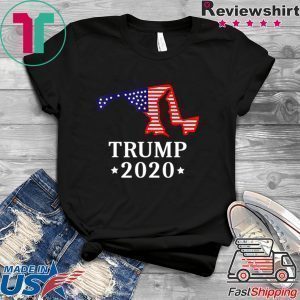 Maryland For Trump 2020 GOP MD State Map Tee Shirt