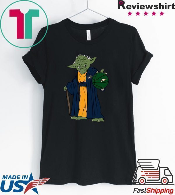 Master Yoda Utah Jazz Tee Shirt