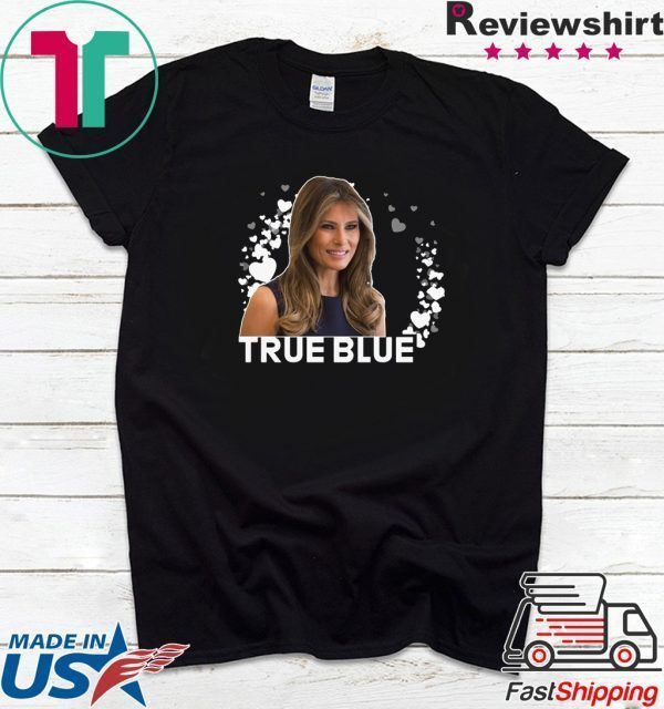 Melania Trump, True Blue Tee Shirt
