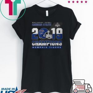 Memphis Tigers Division Athletic coast 2019 champions Tee Shirt
