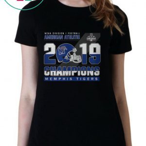 Memphis Tigers Division Athletic coast 2019 champions Tee Shirt