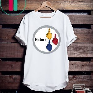 Middle finger Steelers Haters Tee Shirt