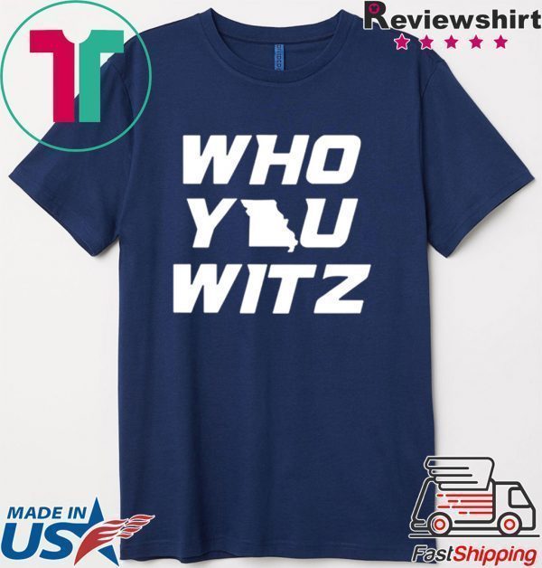 Mizzou Who You Witz Tee Shirt