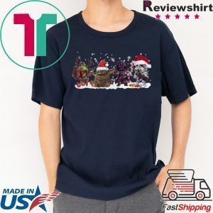 Boba Fett Baby Yoda Darth Vader and Stormtrooper Christmas shirt
