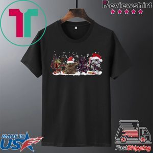 Boba Fett Baby Yoda Darth Vader and Stormtrooper Christmas shirt