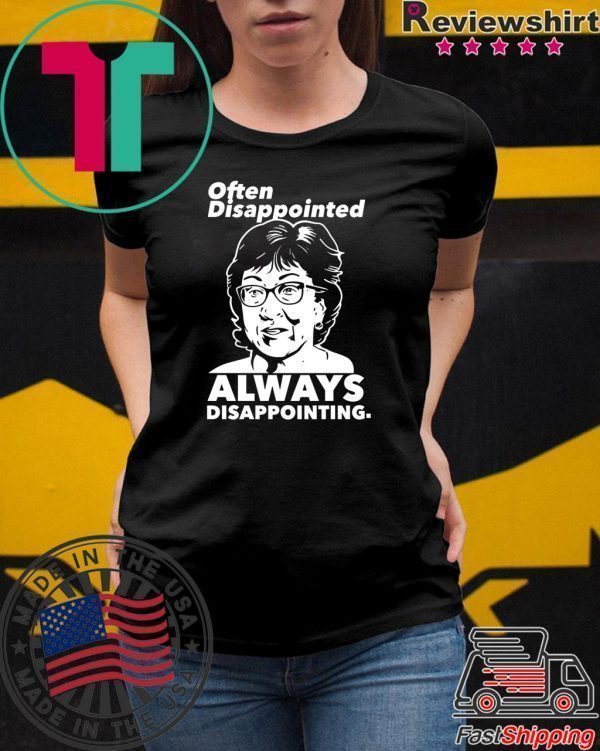 Often Disappointed, Always Disappointing Defeat Collins Tee Shirt