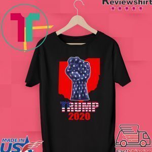 Ohio For President Donald Trump 2020 Election Us Flag Tee Shirt