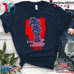 Ohio For President Donald Trump 2020 Election Us Flag Tee Shirt