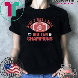 Ohio State Big Ten Champs 2019 Tee Shirts