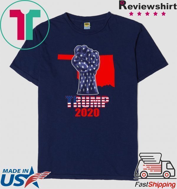 Oklahoma For President Donald Trump 2020 Election Us Flag Tee Shirt