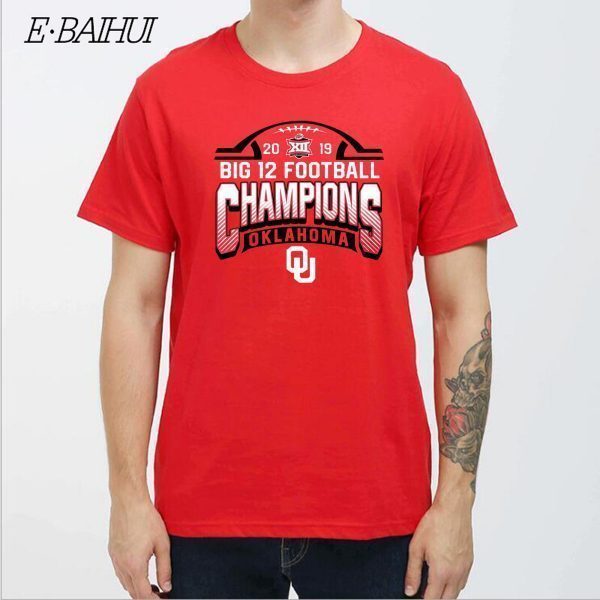 Oklahoma Sooners 2019 Big 12 Football Champions Tee Shirt