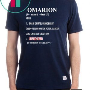 Omarion Unbothered Tee Shirts