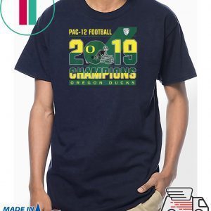 Oregon Ducks pac 12 football 2019 champions Tee Shirt