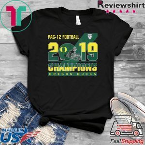 Oregon Ducks pac 12 football 2019 champions Tee Shirt