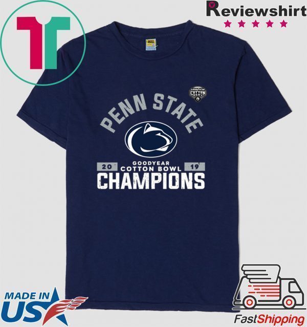 Penn State Cotton Bowl Champions 2019 Tee Shirts