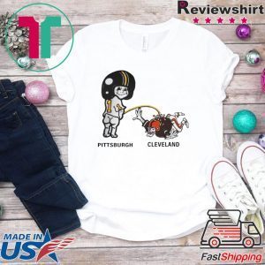 Pittsburch Pee Cleveland Tee Shirt