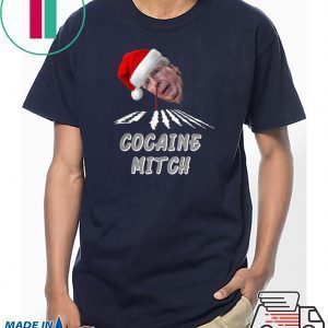 Santa Cocaine Mitch Christmas Shirts