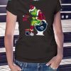 Santa Grinch San Francisco 49ers Los Angeles Rams Toilrty Tee Shirt