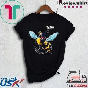 Save The Bees Shirt Trump Riding Bee Tee shirts