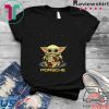 Star Wars Baby Yoda Hug Porsche Tee Shirts