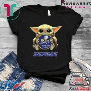 Star Wars Baby Yoda Hug Seabee Tee ShirtsStar Wars Baby Yoda Hug Seabee Tee Shirts