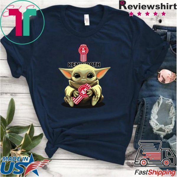 Star Wars Baby Yoda hug Kenworth Tee Shirt