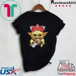 Star Wars Baby Yoda hug Smirnoff Tee Shirt