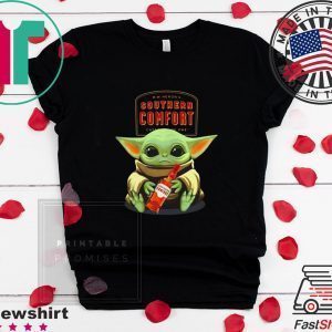 Star Wars Baby Yoda hug Southern Comfort Tee Shirt