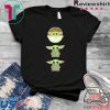 Star Wars Mandalorian Baby Yoda Cartoon Poses Tee Shirt
