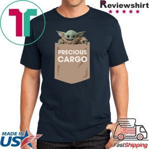 Star Wars The Mandalorian The Child Precious Cargo Pocket Tee Shirts