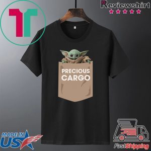 Star Wars The Mandalorian The Child Precious Cargo Pocket Tee Shirts