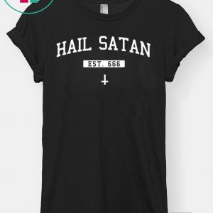 Swati Runi Goyal Hail Satan EST 666 Tee Shirt